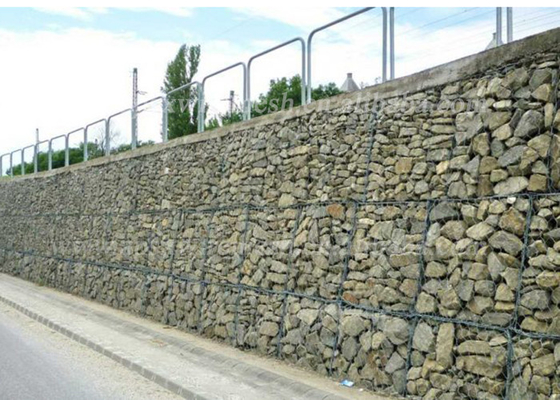  2.2mm dia Gabion Wall Cages Basket