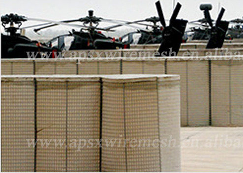 3" X 3" Defensive Barrier Welded Gabion Army Military Hesco Wall For Protection