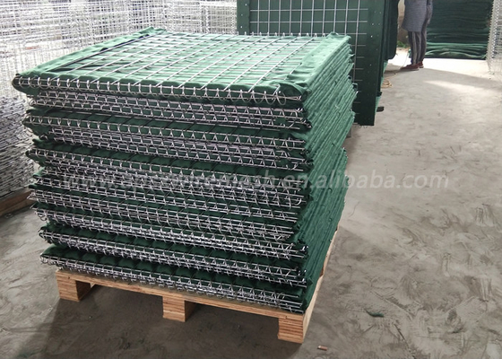 3" X 3" Defensive Barrier Welded Gabion Army Military Hesco Wall For Protection
