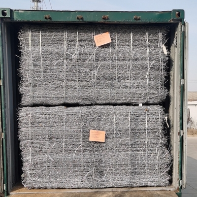 2*1*1m Woven Gabion Baskets Sea Defence Hexagonal Fence For Rock Retaining Walls