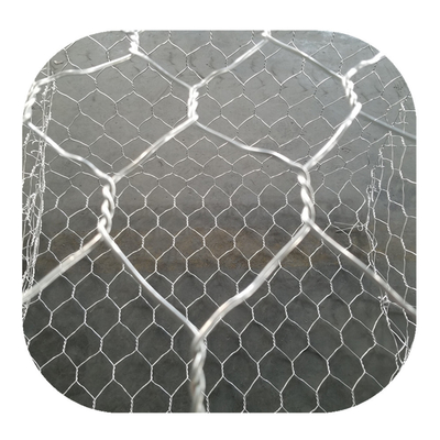 80x100mm 2x1x1 4mm Gabion Baskets Pvc Coated Galfan 260 Gsm Zinc Coated