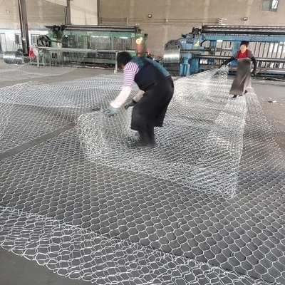 275g Zinc Coated Wire Mesh Gabion Box Hexagonal Double Twisted