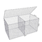 4x1x1 Iron Fence 3.4mm Galvanized Gabion Baskets Retaining Wall Wire Mesh