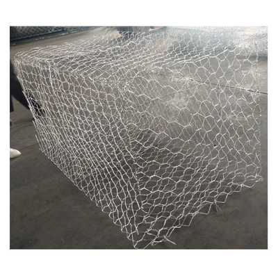 Galfan 2*1*1 M Gabion Wire Mesh Boxes Hexagon Retaining Wall Design