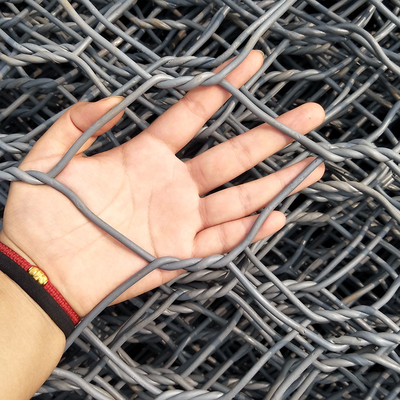 Weave Wire Galvanized Gabion Boxes 8*10 Cm Mesh For River Channel Protection