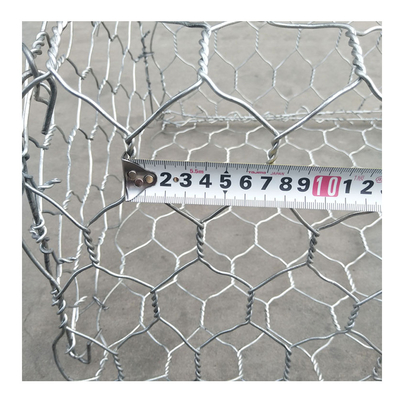 4x1x1m Metal Gabion Baskets Hot Dipped Galvanized Wire Mesh