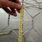 Low Carbon Iron Wire Stone Gabion Cages 8*10 Cm Mesh For River Wall Protection