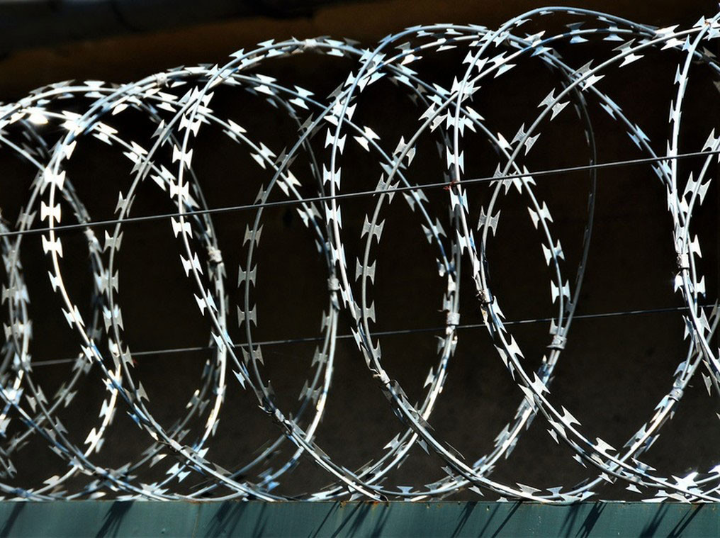 Stainless Steel Anti-Rust High Security Razor Blade Use Concertina Razor Wire