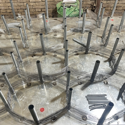 Hot Sale Tank Barriers Mesh Steel Wire Mesh Trap Netting Russia