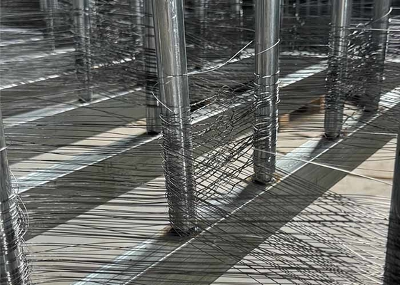Galvanized Iron Wire Tanks Reduces Mobility Tank Barrier Net Mesh