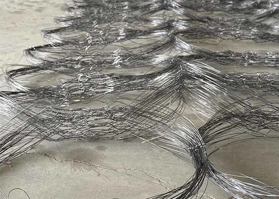Border Defense Capture Wire Barrier Anti Tank Track Wrapping Wire Mesh