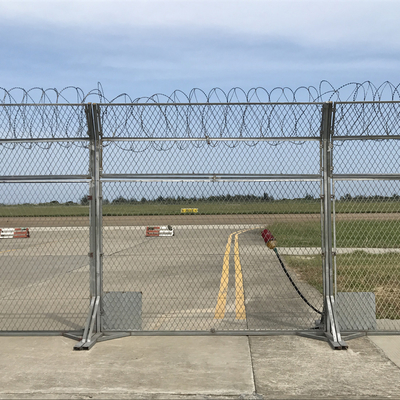 90cm CBT-65 Stainless Steel Concertina Razor Barbed Wire for Airport Protection Fence