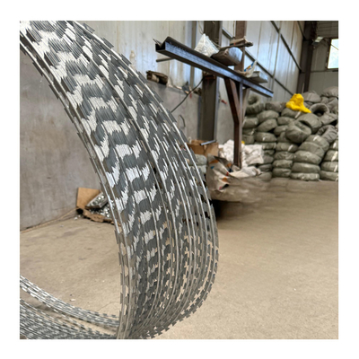 Wholesale Price Anti Climb Razor Barbed Wire Airport Prison Galvanized Fence