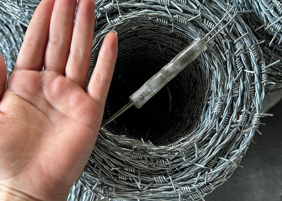 Hot Dipped Galvanized Security Barbed Wire Thorn Rope Farm Breeding