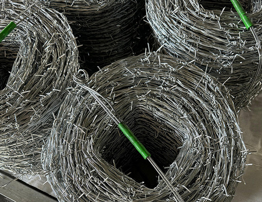 Electro-Galvanized 	Security Barbed Wire For Isolating And Protecting