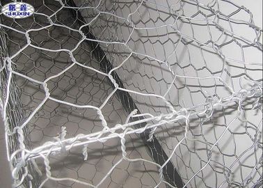 80x100 Galvanized Stone Filled Gabions , Gabion Baskets Retaining Wall
