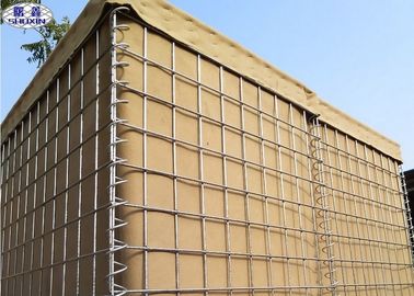 Galvanized Military Defense Barrier Oman 5mm SGS Certification
