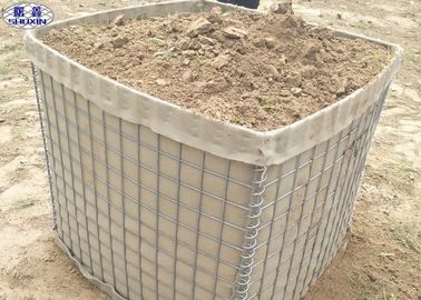 Hot Dipped Galvanized Mil 1 1.37*1..06*10m Military Sand Wall Hesco Bag