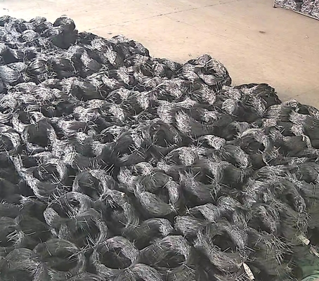 Quick delivery MZP Inconspicuous Obstacles Wire Mesh Barrier Anti-Tank Metal Wire Mesh Barrier