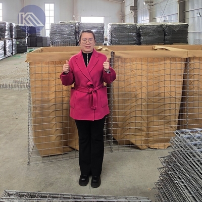 Mil 1 Hesco Barrier 1.37m x 1.06m x 10m Galvanized Steel Flood Defense