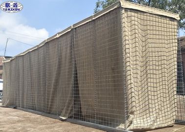 Custom Military Gabion Box / Galvanized Military Sand Wall