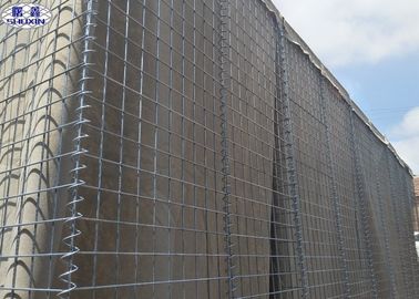 Custom Military Gabion Box Hesco Welded Wire Mesh 5mm ISO Certification
