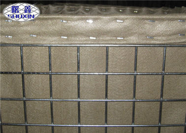Green Military Defensive Barriers For Safeguard Ground Wall 3 Cells Type
