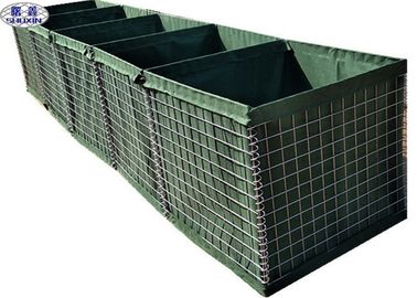 Collapsible Defensive Bastion Barriers Wall Galvanized Craft COC Certification