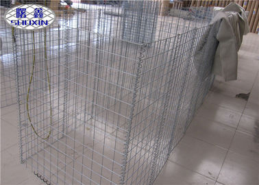 Galvanized Military Defensive Barriers With Geotextile Eco - Friendly