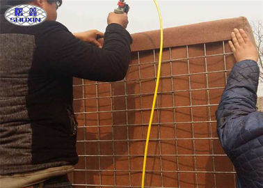 SX Welded Flood Defence Barriers 4.0 Mm Mesh Diameter Customized Size