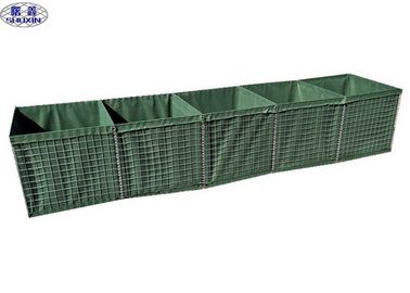Zinc Coating Sand Filled Barriers Security Blast Wall Customized Service