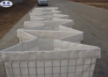 Beige Color  Military Sand Filled Barriers Easy Installation Simple Disassembly