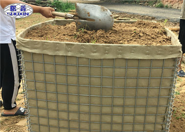 SX 11 Welded Gabion Barrier Wall Morden Assembled Security SASO Certification