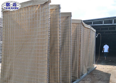 Heavy Duty Military HESCO Defensive Barriers SX - 10 / Galvanized Gabion Box