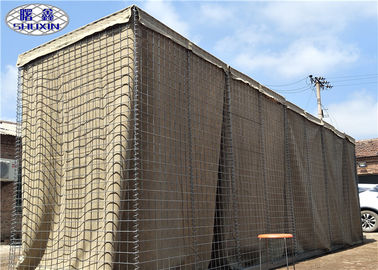 Galvanized Steel Welded Sand Barrier Hot Dipped Feature SASO Certification