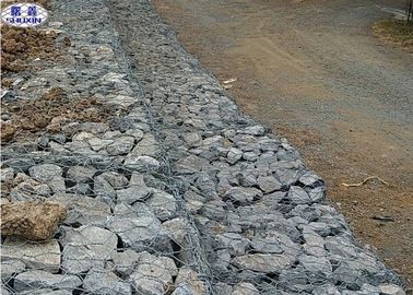 Strong Rock Mesh Retaining Wall Corrosion Resistance 3 Years Warranty