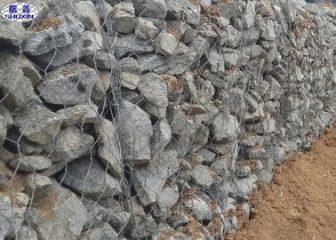 Rock Filled Wire Cages Rust Proof Galvanized Feature 3 Years Warranty