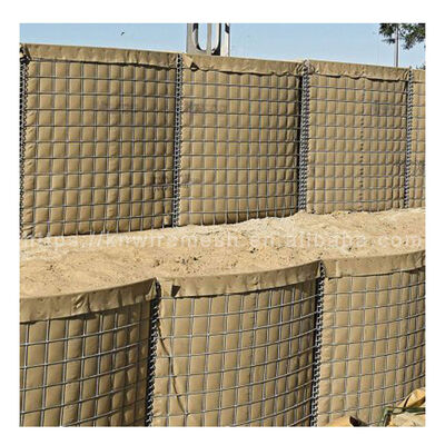 High Safety Galvanized Barrier Sand Bag Gabion Wall Defensive Military Barrier For Sale