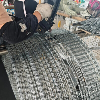 110cm Hot Dipped Galvanized Razor Wire | Anti-Intrusion Border Security Fence