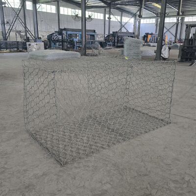 Woven Gabion Basket – Hexagonal Twisted Wire Mesh For Erosion Control, Flood Defence & Landscape Retaining Walls