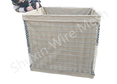 Military Sand Filled Defensive Barriers , SXl1 - SXl10 Welded Defensive Bastion