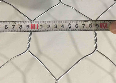 6x8 8x10 10x12 Hot Dip Galvainzed Gabion Wall Cages For Rock Retaining