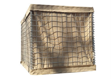 SX-3315 4315 Army Hesco Bastion Barrier Sand Wall For Flood Control