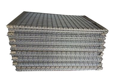 MIL 2 Military Hesco Barrier Blast Wall , Galvanized Flood Barriers