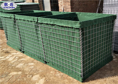 1*1*1.4M 3 Cells Military Hesco Bastion Barrier For Denfensive Department