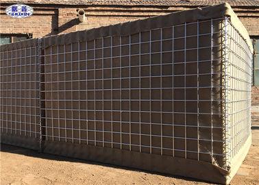 Spiral Wire Joined Sand Filled Military Perimeter Security Hesco Barrier Wall Homemade Protection