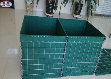 Galvanized Hesco Sand Filled Barriers Easy To Handle For Military