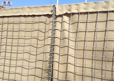 Military Hesco Bastion Sand Filled Barriers Retaining Wall For Protection
