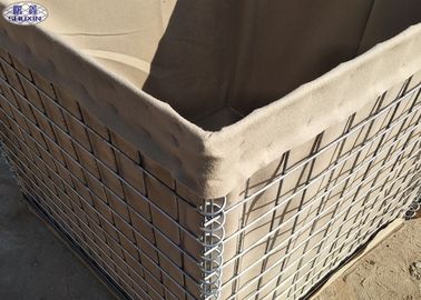 Military Hesco Barriers Sand Filled Barriers Mil 10 For a Shooting Range