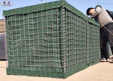 Galvanzied Sand Filled Barriers Hesco Bastion Defense Barriers Wall